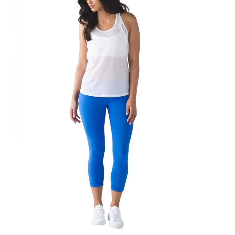 Pre owned Lululemon cropped leggings - size 4